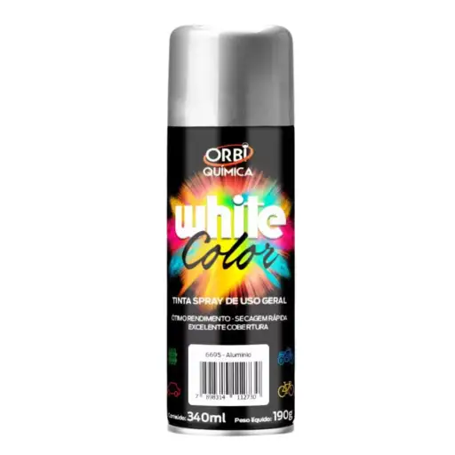 ORBISPRAY TINTA SPRAY ALUMINIO 340ML/190G