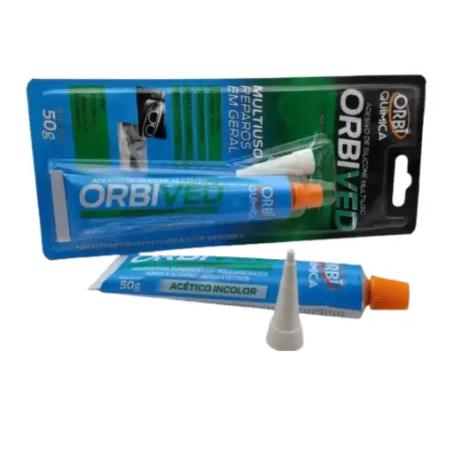 ORBIVED SELANTE ACETICO 50G INCOLOR - BLISTER