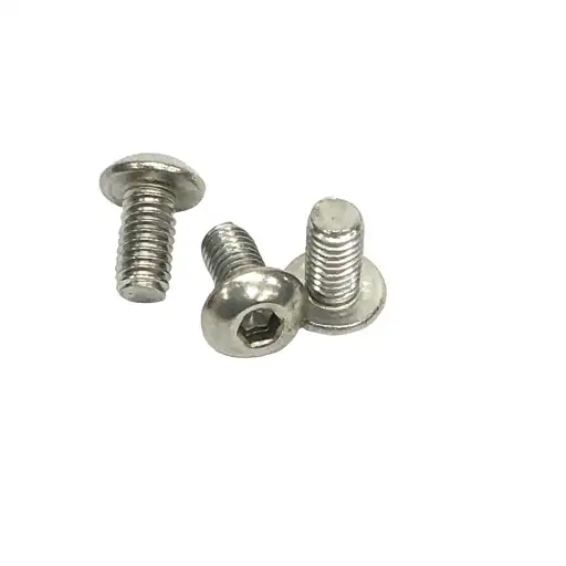 PARAFUSO ALLEN ABAU INOX M4 X 8 MA RI DIN 7380 C/ 100 UN