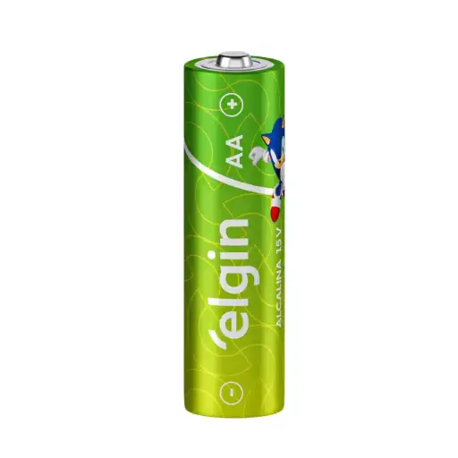 Pilha alcalina 12v A23 Elgin