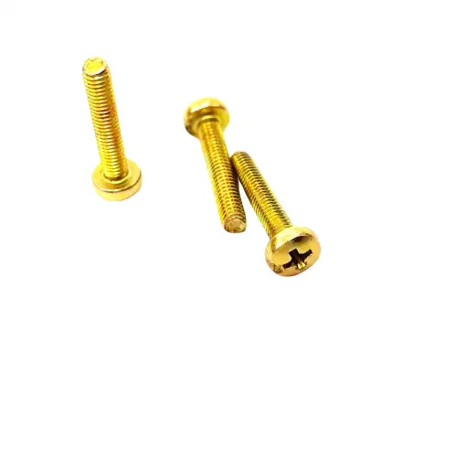 PARAFUSO MAQUINA PANELA PHILLIPS M3 X 16 BC  C/ 100 UN