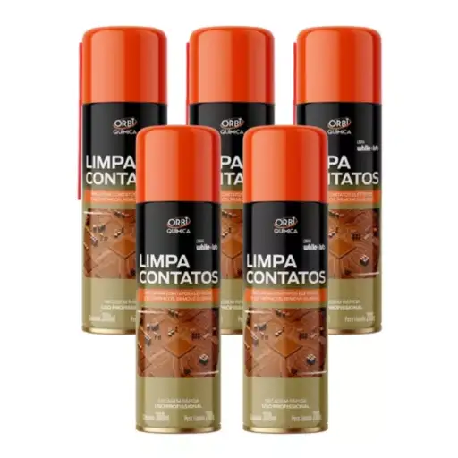 KIT 5 ORBI LIMPA CONTATOS 300ML/209G 